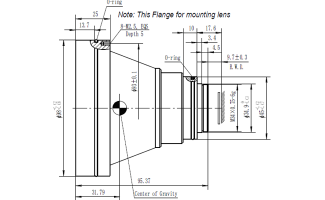 100mm f/1.2 Athermalized Lenses for LWIR Thermal Imaging Camera